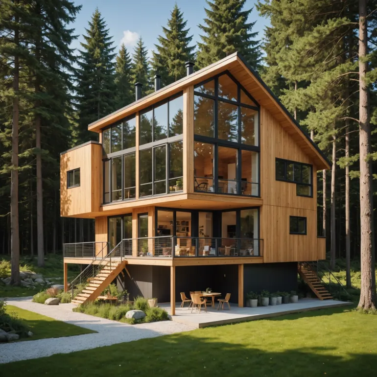 Откройте для себя мир творчества: как модульный дом своими руками и гирлянда из шаров могут изменить ваше пространство